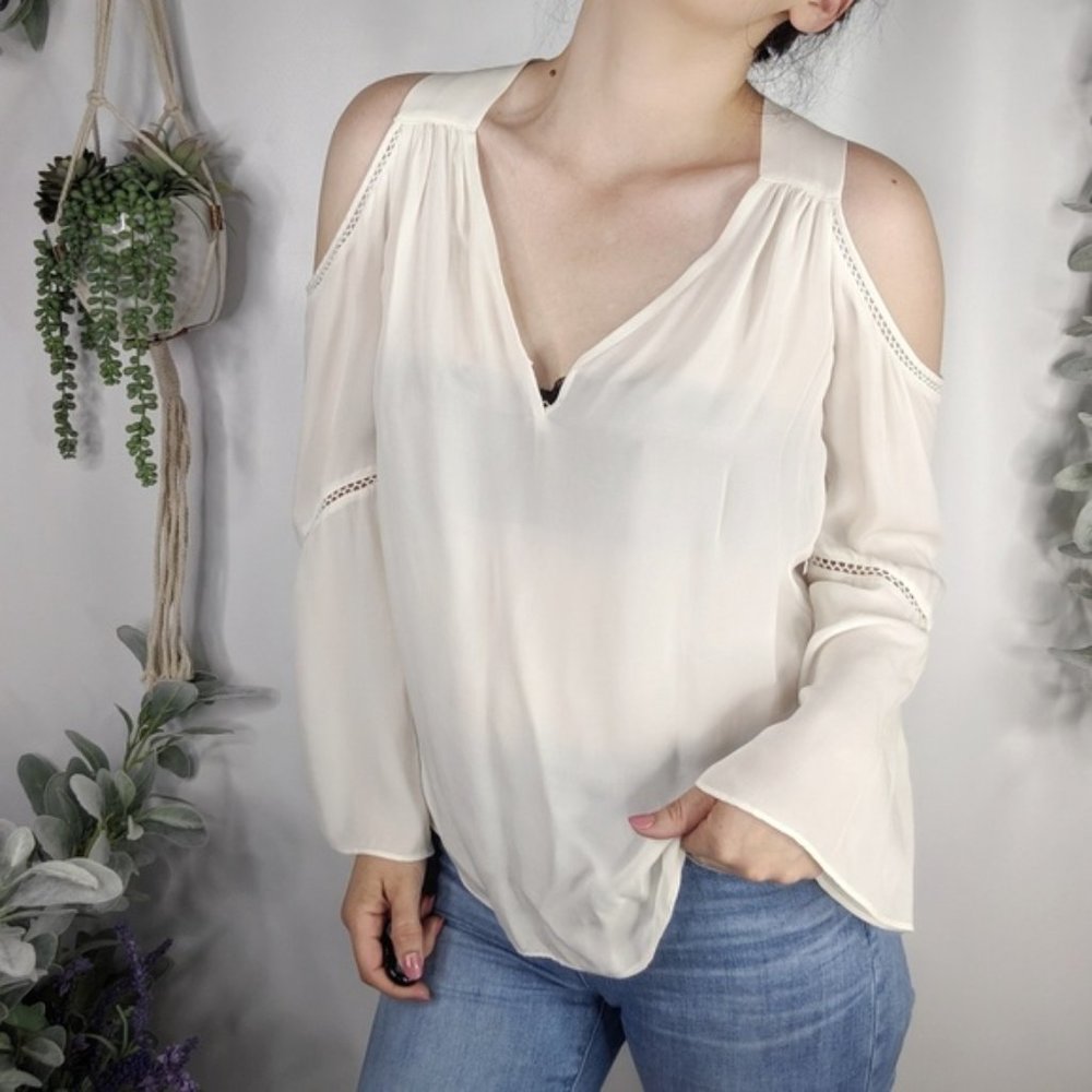 Ramy Brook Cold Shoulder Top